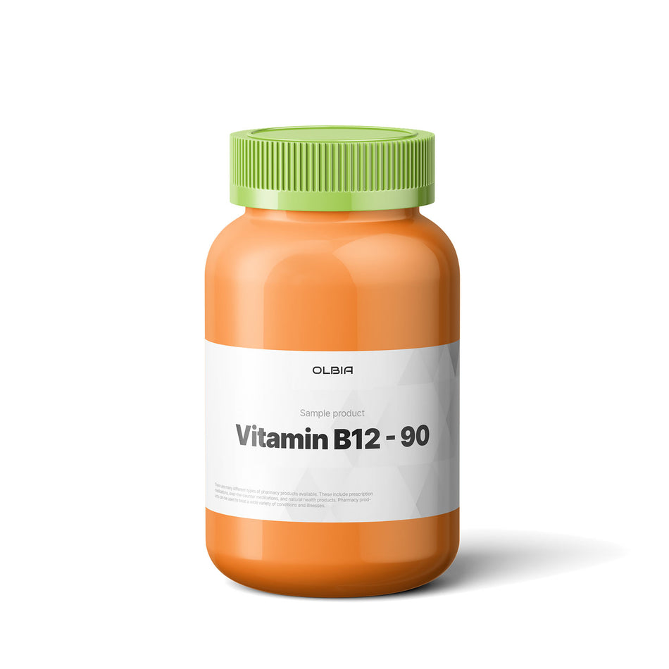 Olbia Vitamin B12 90 Tablets Complete Supplement