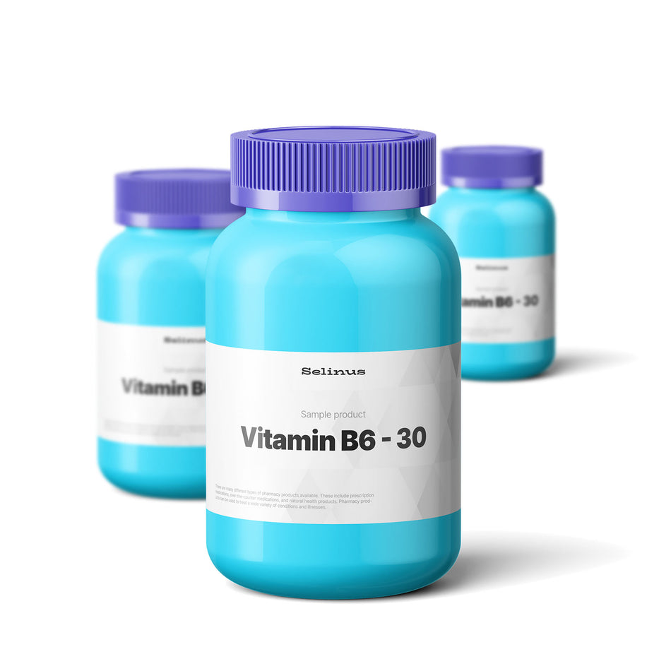 Selinus Vitamin B6 30 Tablets Complete Supplement