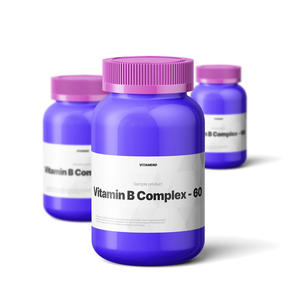 Vitamend Vitamin B+ Complex 60 Tablets Complete Supplement