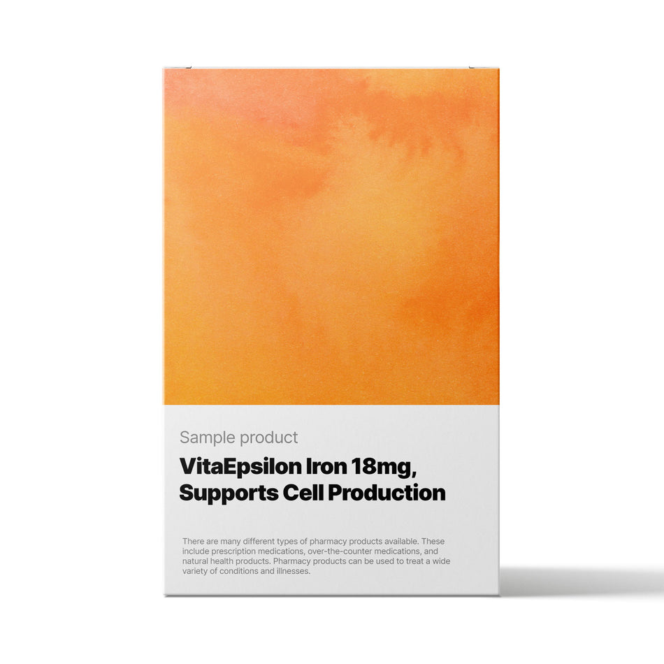 VitaEpsilon Iron 18mg, Supports Red Blood Cell Production