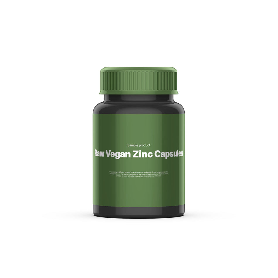 Olbia Raw Vegan Zinc Capsules, 30mg