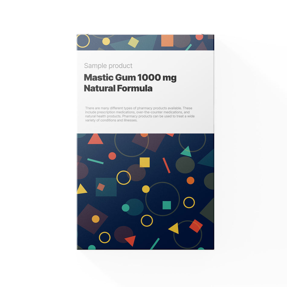 Helorus Mastic Gum 1000 mg Natural Formula